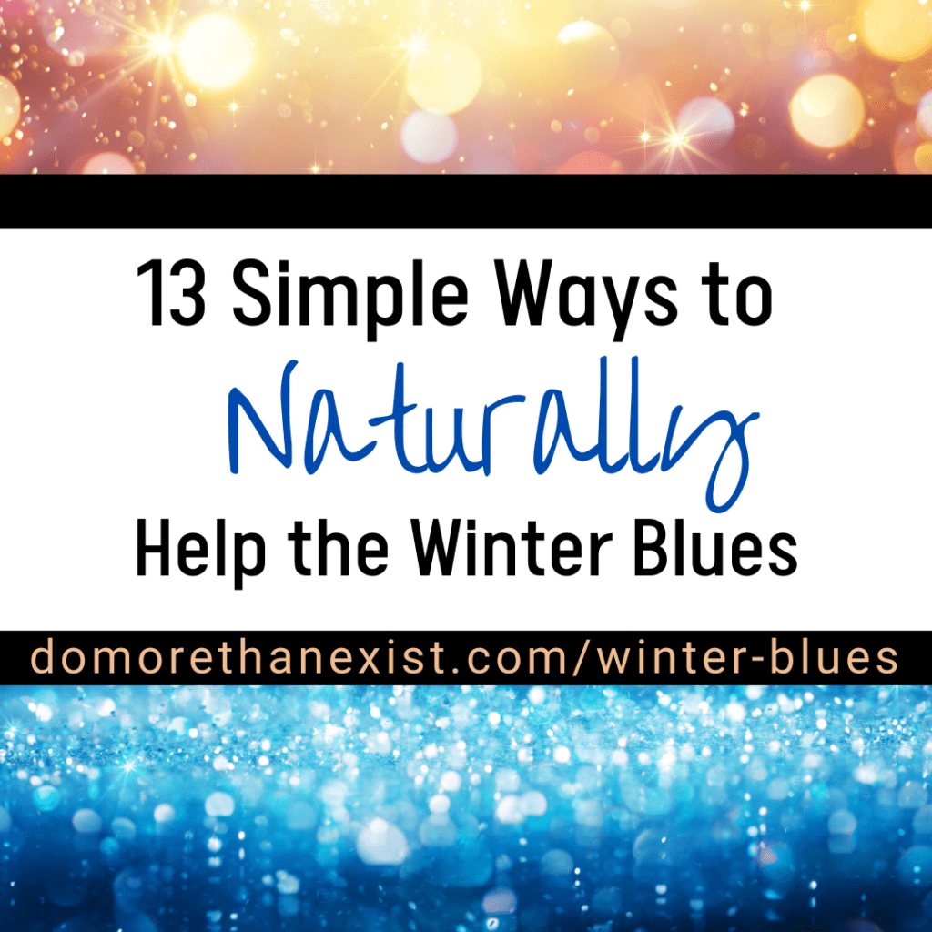how to help the winter blues