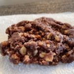no-bake cookies with coconut