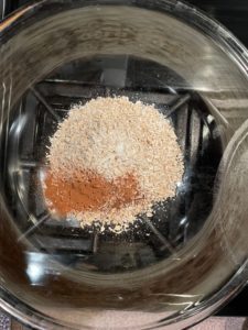 oats and spices in bowl