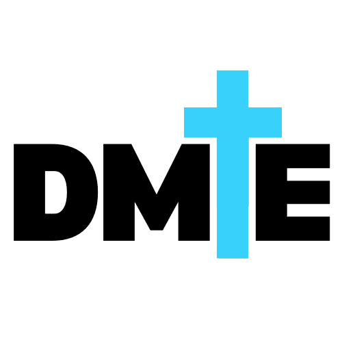 do more than exist logo with blue cross