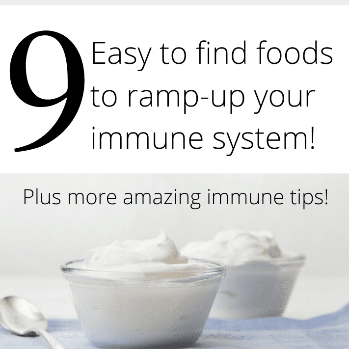 9 easy to find foods to ramp up your immune system