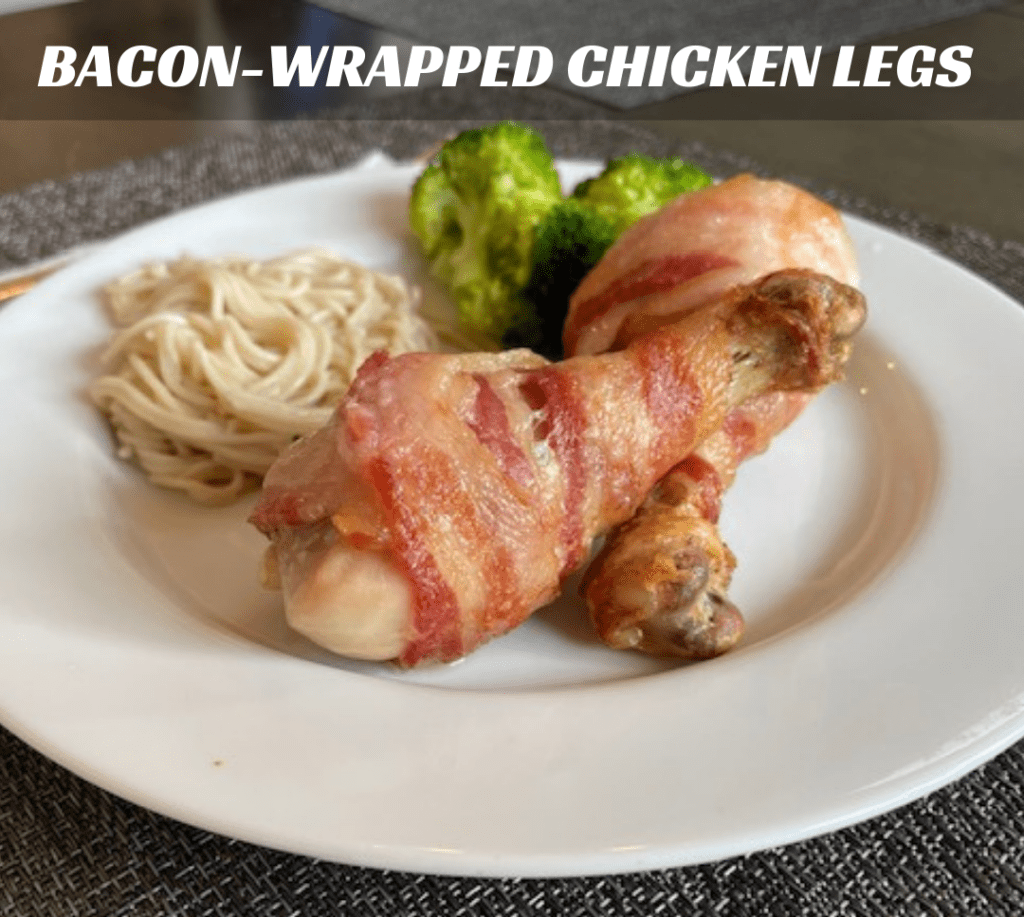bacon wrapped chicken leg recipe
