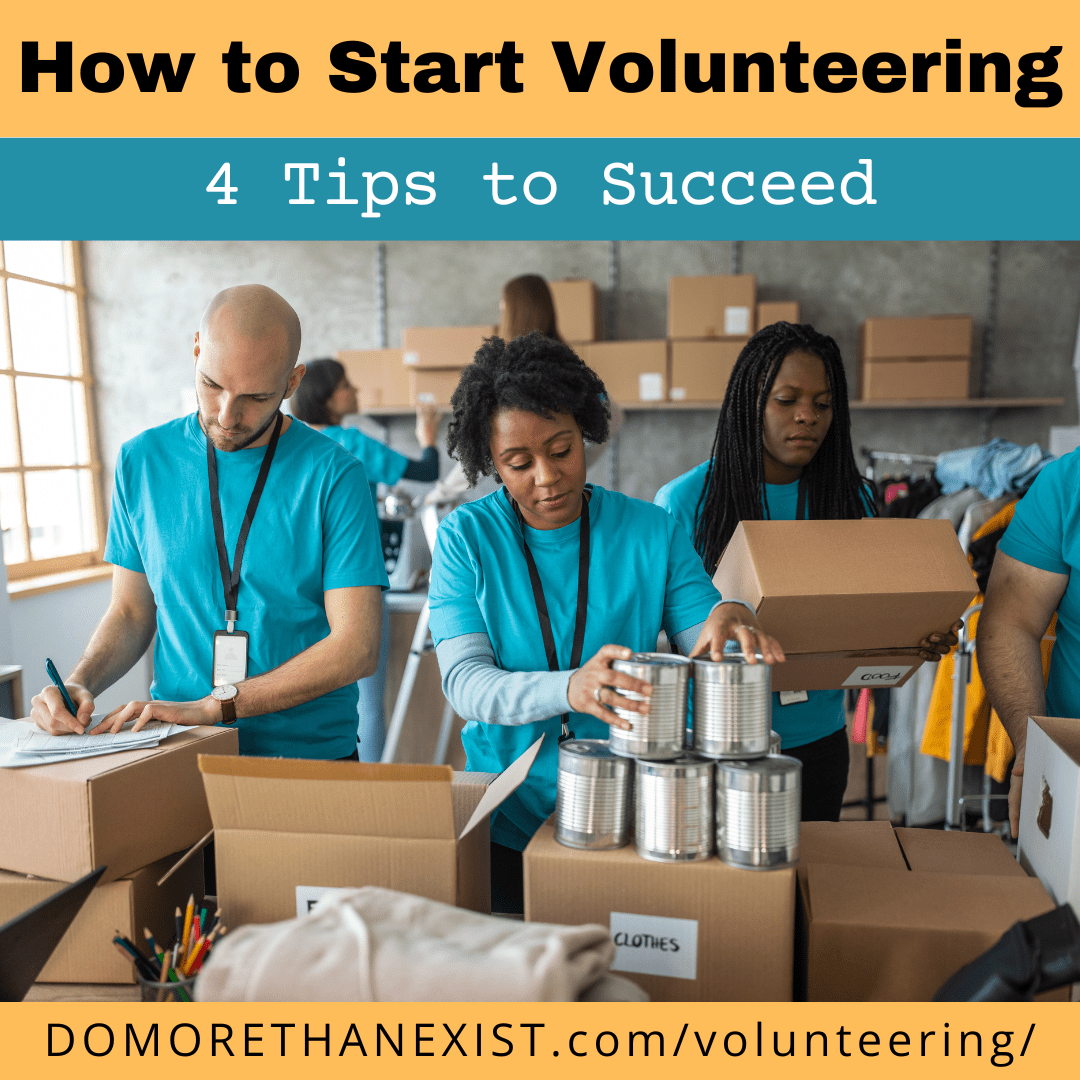 How to start volunteering