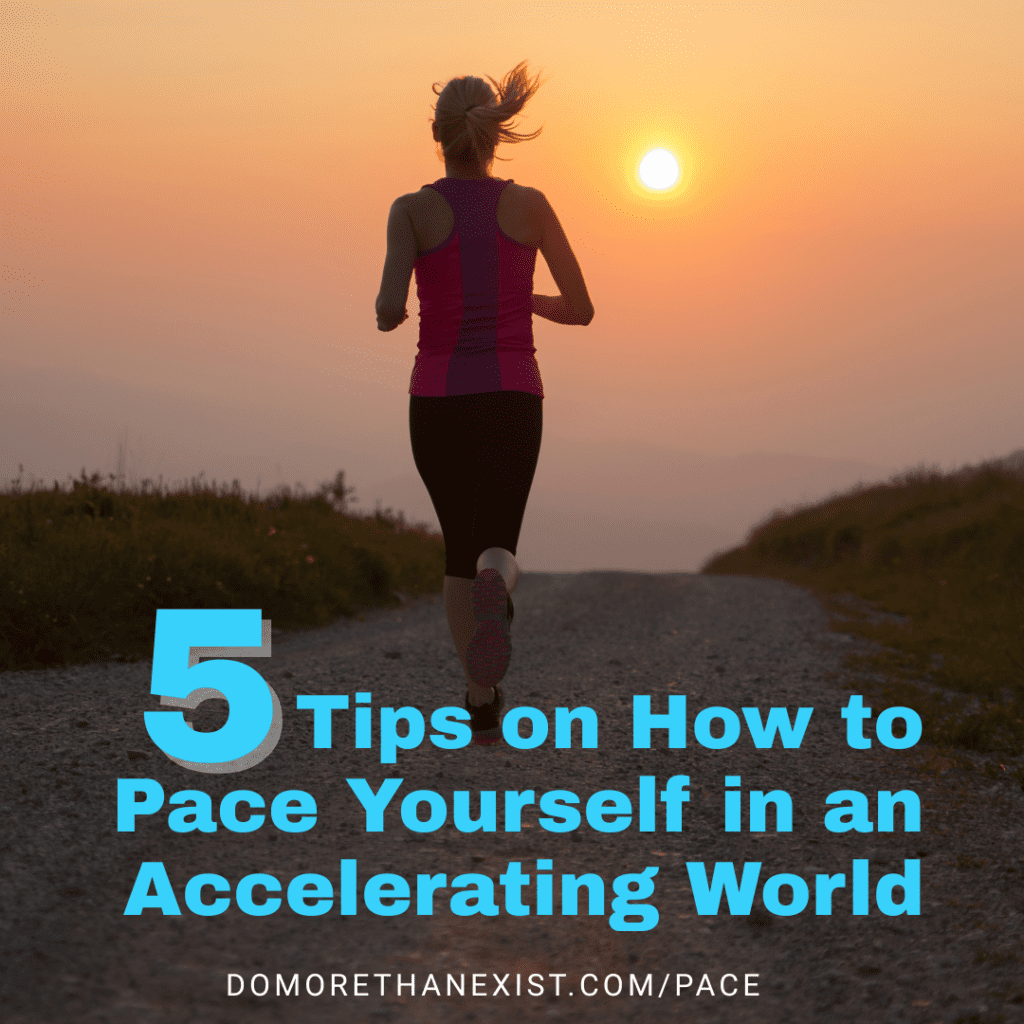 women running towards sunset pace yourself